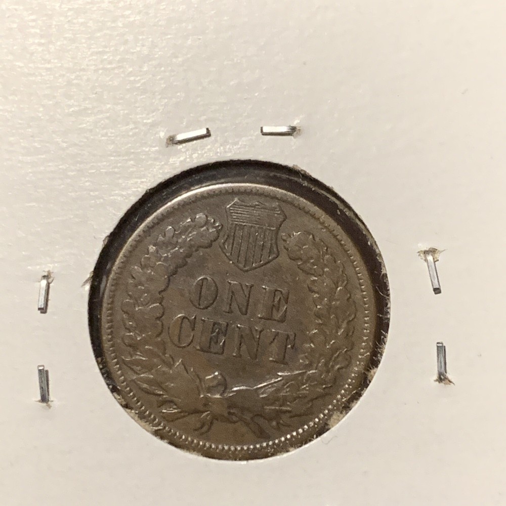 1874 INDIAN HEAD CENT ~ VF Details!