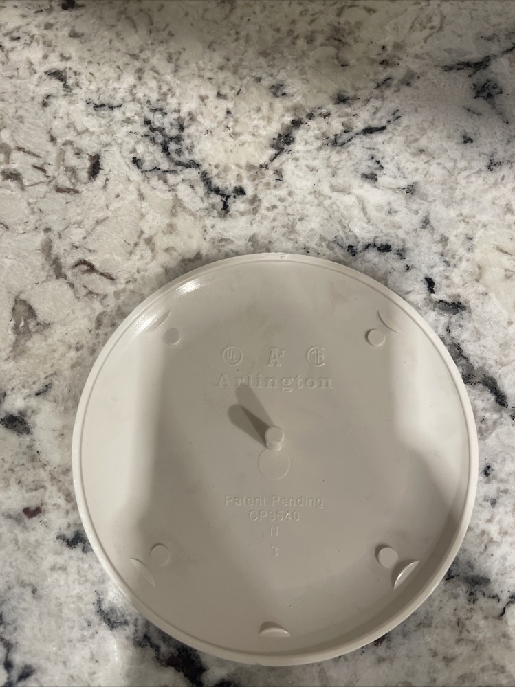 Arlington™ CP3540 Round Ceiling Box Cover White
