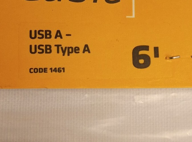 📫Pro master Data Cable USB A-USB Type A. Lot#101