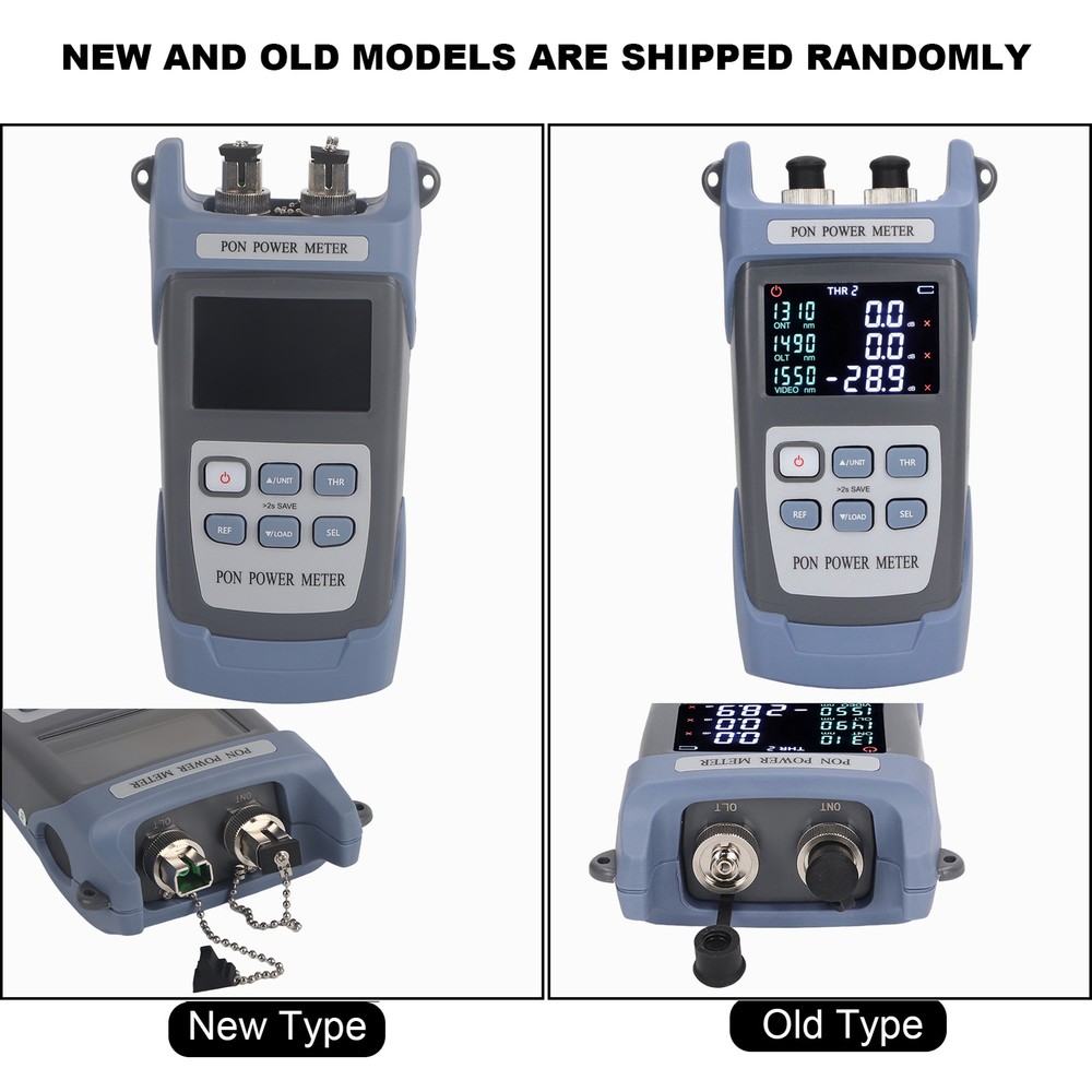 Optical Fiber Power Meter Digital Optic Cable PON Tester Testing Tool Set♪