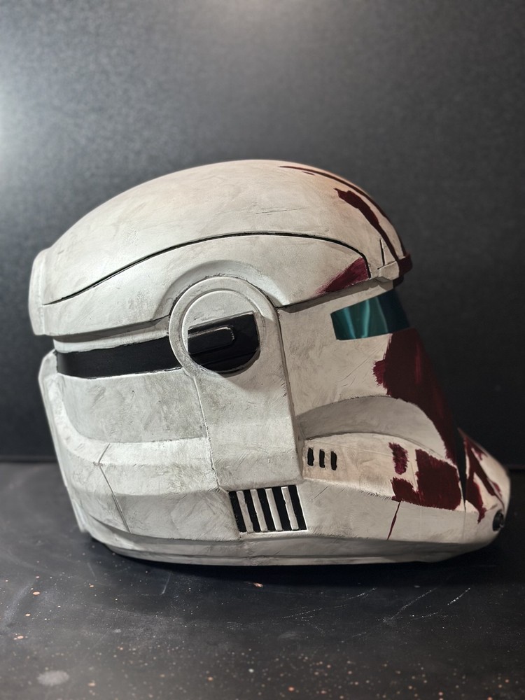 Sev Clone Commando Helmet - Custom Finish - Sanded, Painted, Weathered