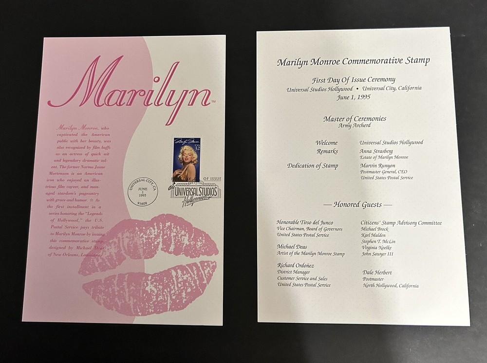 Marilyn Monroe Universal Studios First Day Event 1995