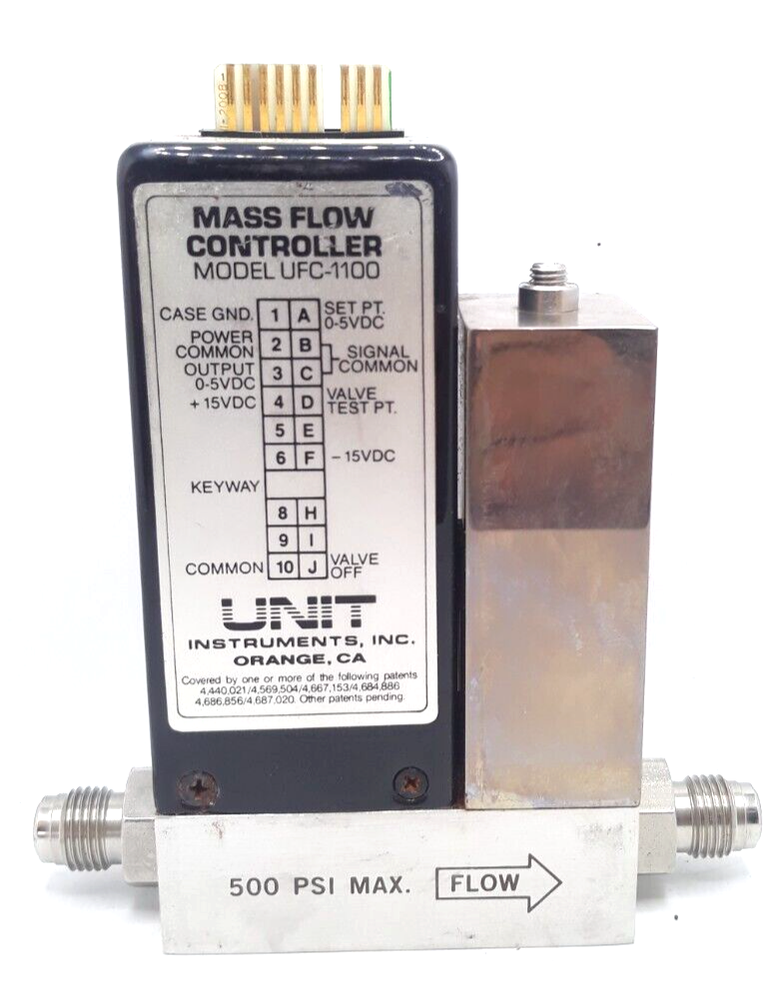 Unit UFC-1100 Mass Flow Controller Range 2 SLM Gas CF4
