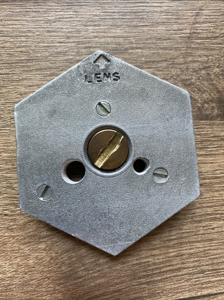 Manfrotto Hexagonal Tripod Head Quick Release Plate 1/4"-20 Thread