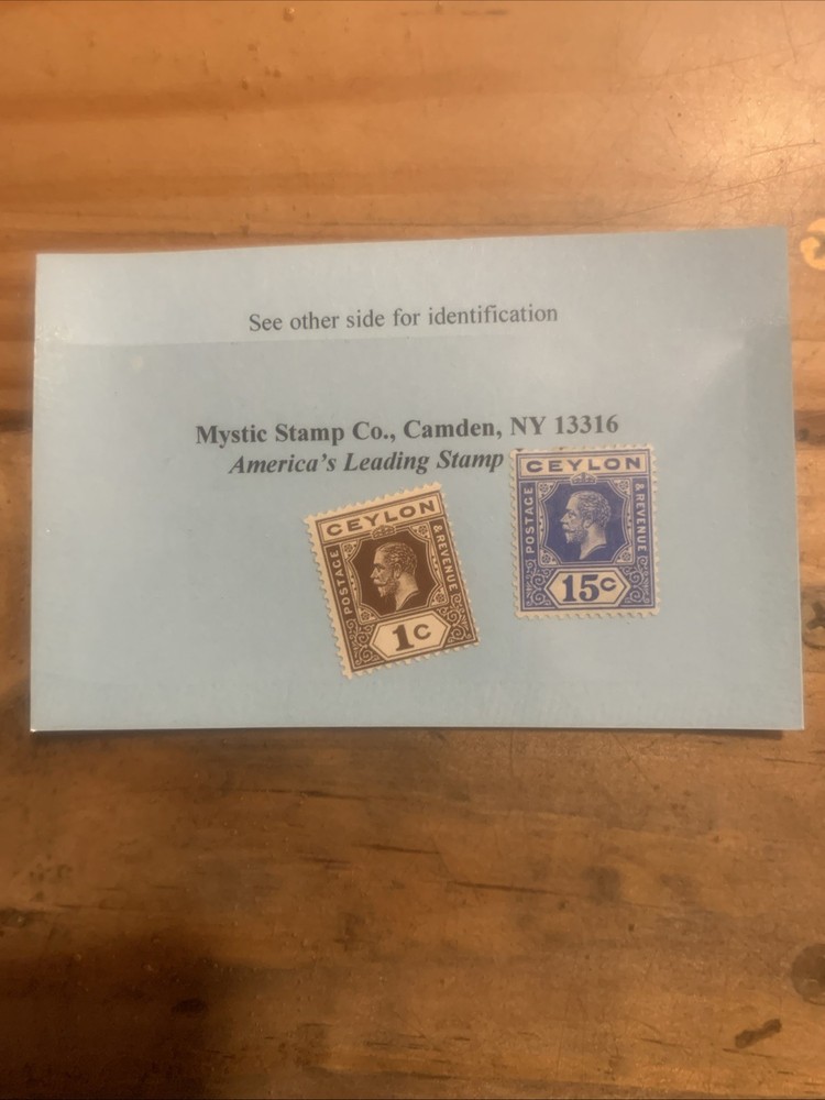 CEYLON 200 206 1912-1920