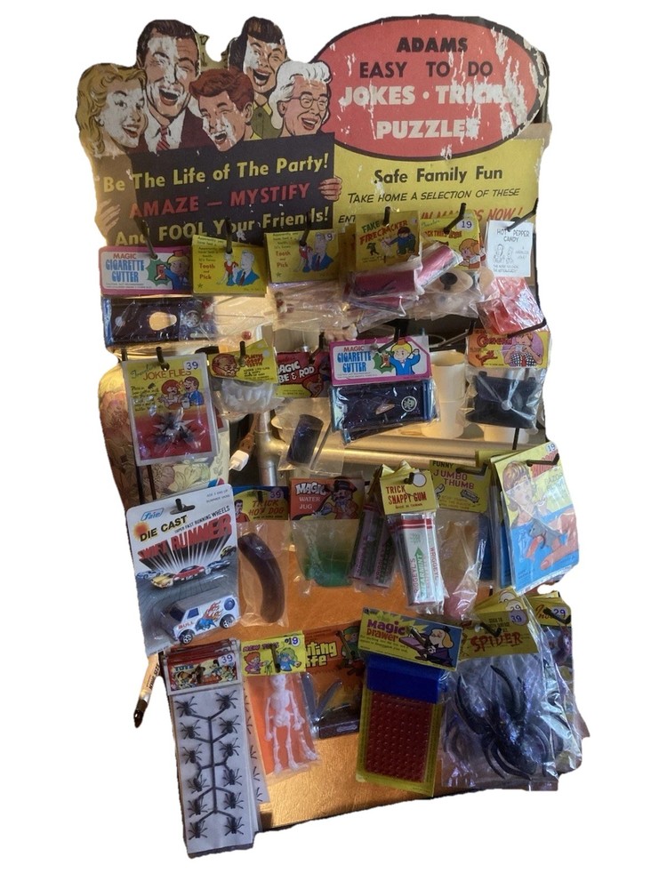 Vintage magic tricks puzzles games