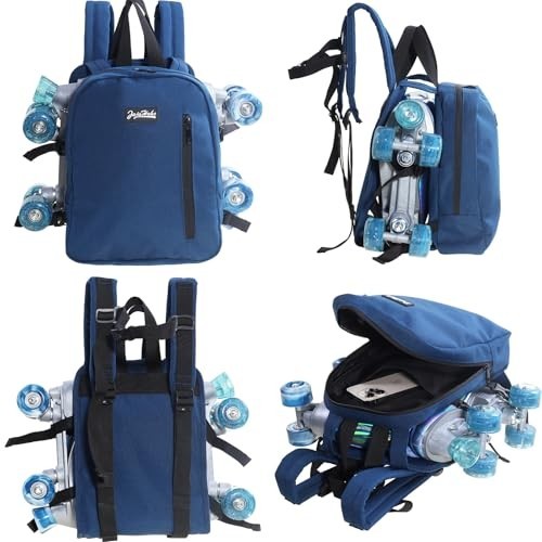 Multi-Functional Sports Backpack for Roller Skates, Ice Skates & Inline Skates