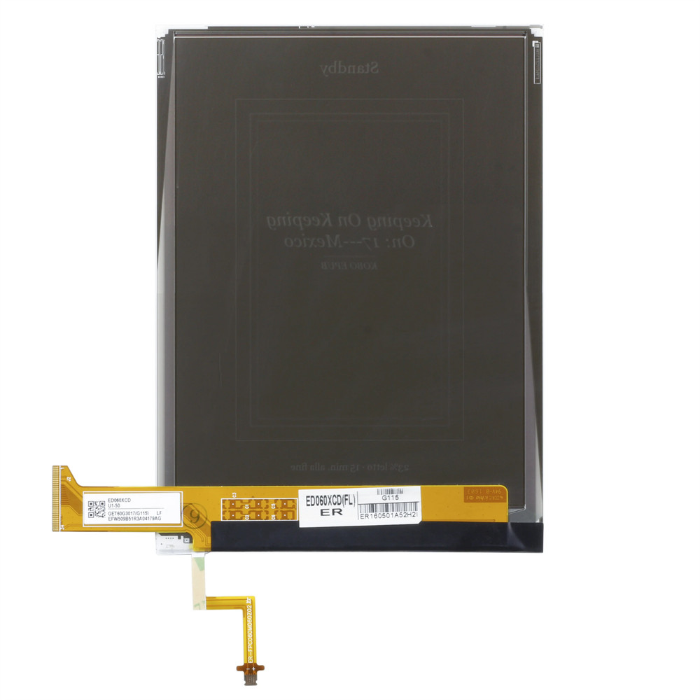 6" display (matte) for Pocketbook 615 Plus reader screen with backlight no touch