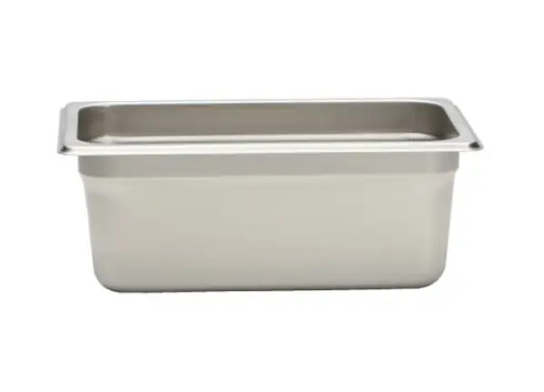 Libertyware 5126 1/2 x 6" Deep 25 Gauge Anti-Jam Stainless Steel Steam Pan