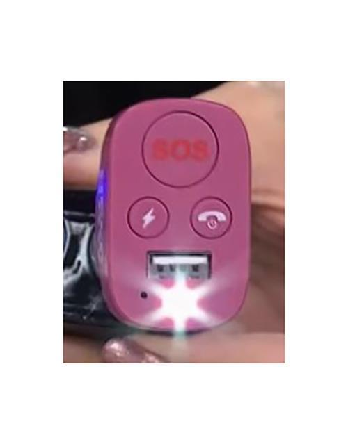 911 Help Now Auto Rescue Tool For Vehicles with 2-Way Talking, Black