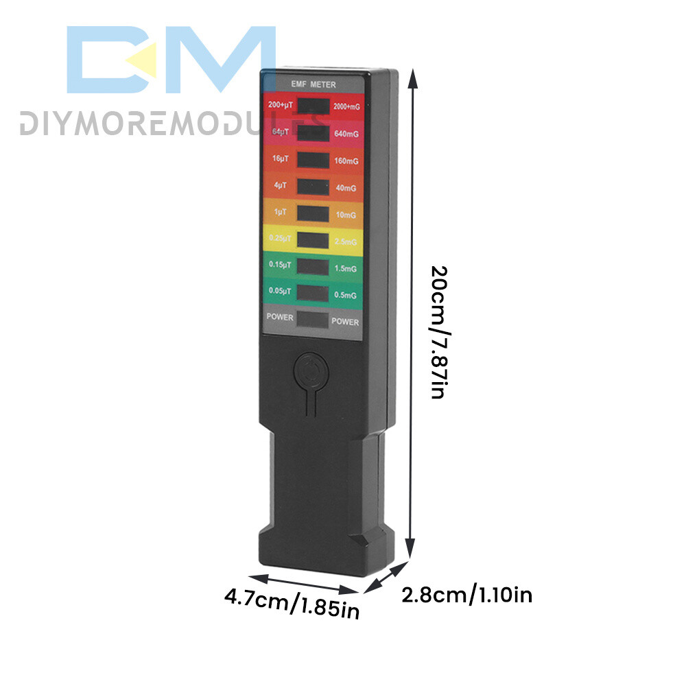Electromagnetic Field Radiation Detector EMF Meter Electromagnetic Field Tester