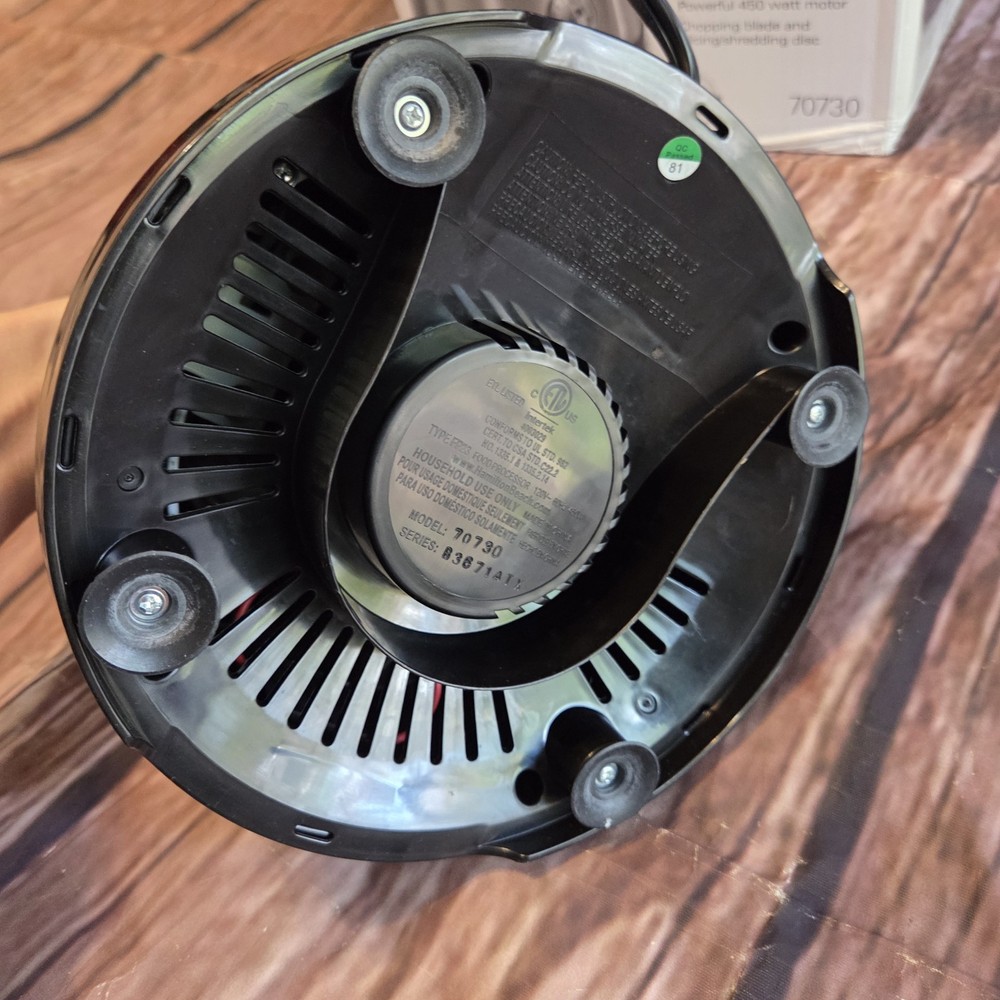 Replacement BASE ONLY Hamilton Beach 10-Cup Food Processor 70730 TESTED WORKS