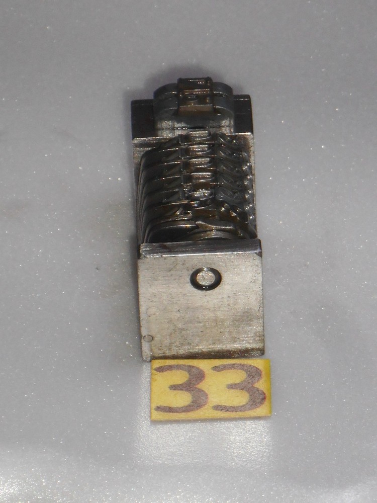 AMOS | letterpress Reverse numbering machine | 33
