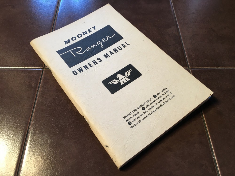 Mooney Ranger M20C Owner's Manual