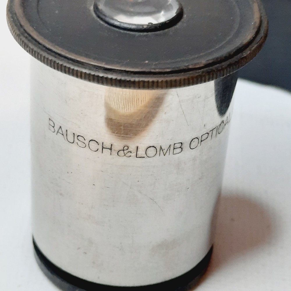 ANTIQUE BRASS BAUSCH & LOMB Optical Co MICROSCOPE 1897