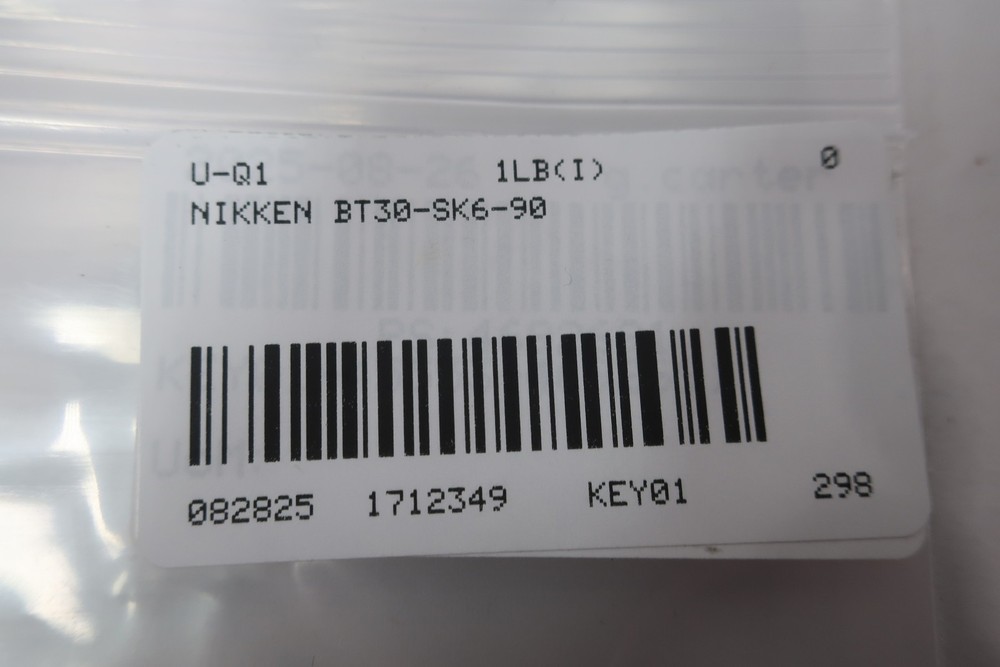 Nikken BT30-SK6-90 Tool Holder