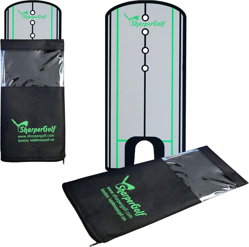 2Pack Golf Putting Alignment Mirror 12x5.75 Portable Training Aid Swing