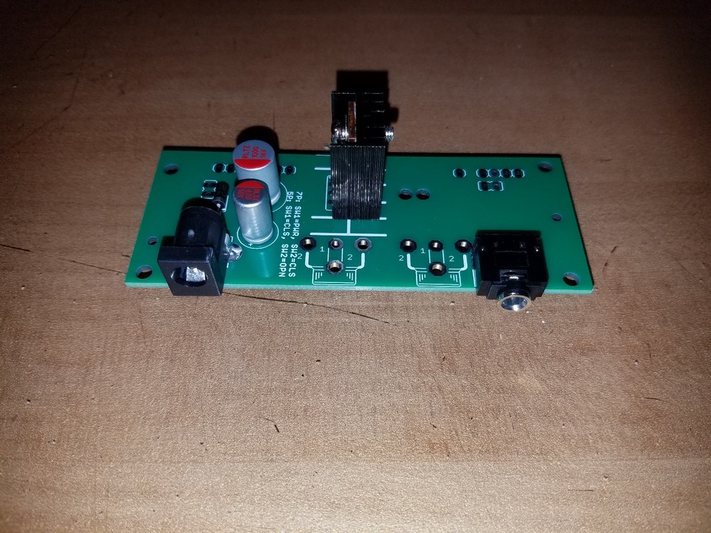 Famicom AV mod and power board