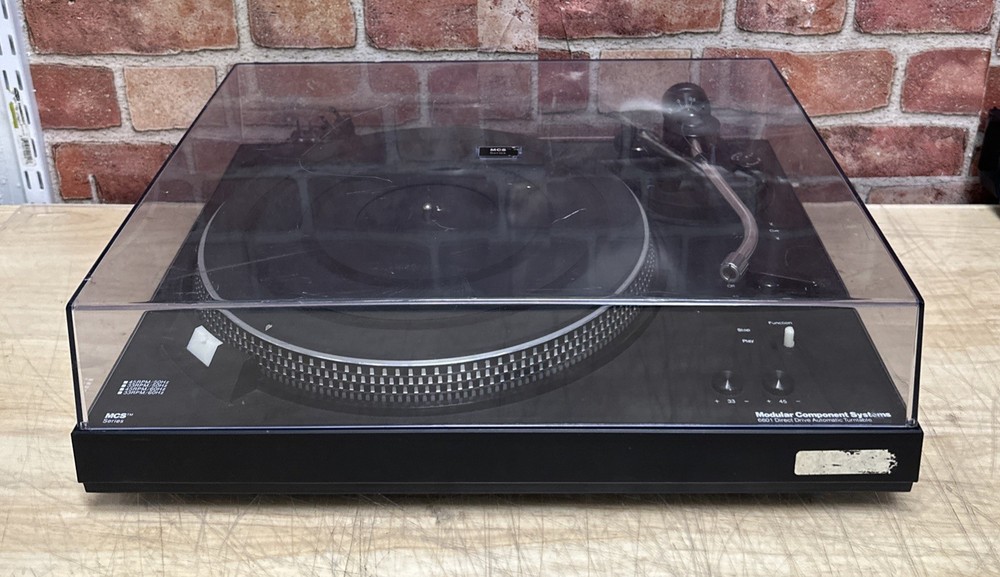 MCS 6601 Direct Drive Automatic Turntable (READ)