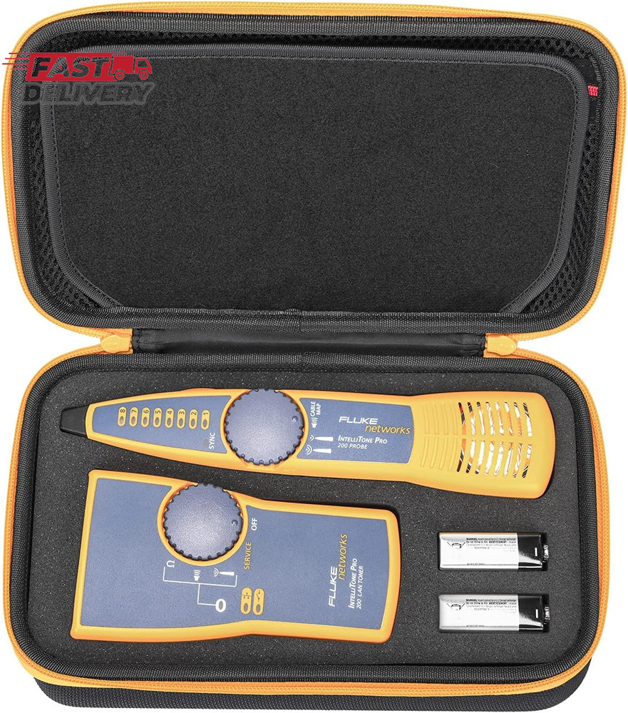 RLSOCO Hard Case Replacement for Fluke Networks MT-8200-60-KIT Intellitone Pro 2