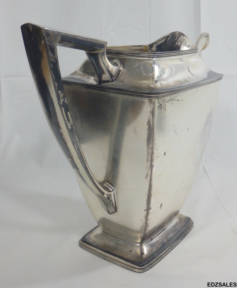Pairpoint W.M. Mounts Silver Plate Water Serving Pitcher