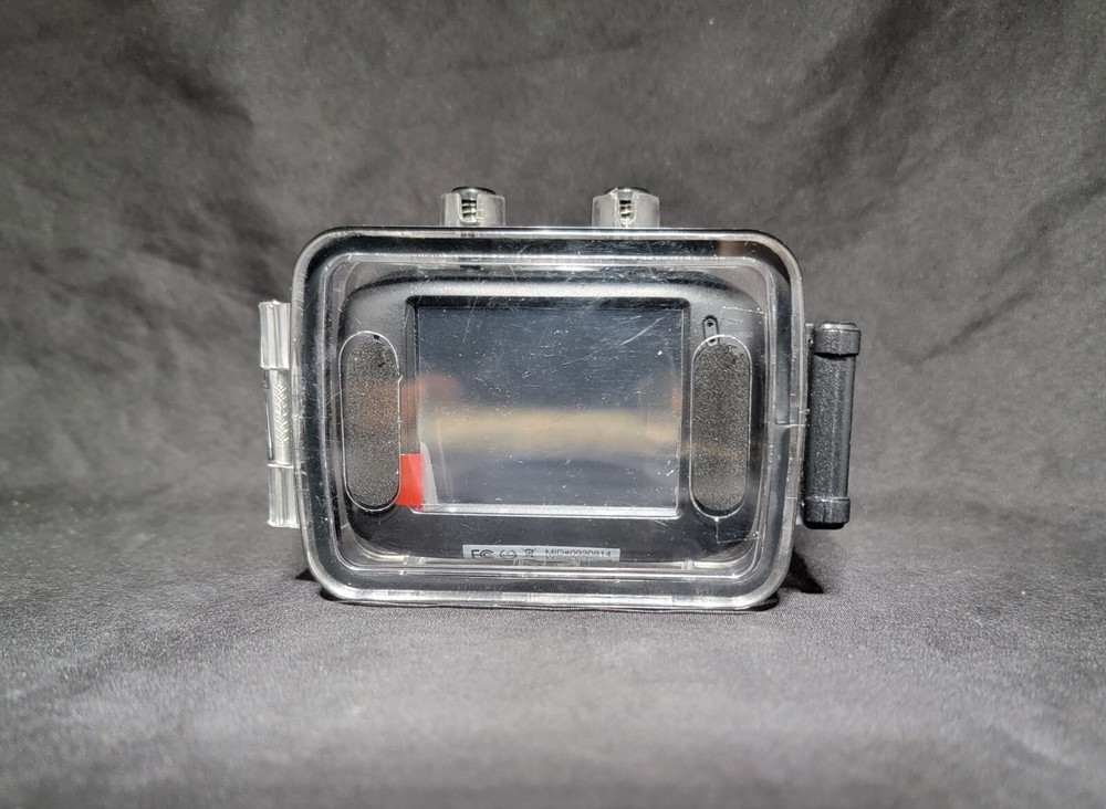 Vivitar DVR 785HD Waterproof Camcorder - Black Tested Functioning Helmet/Action