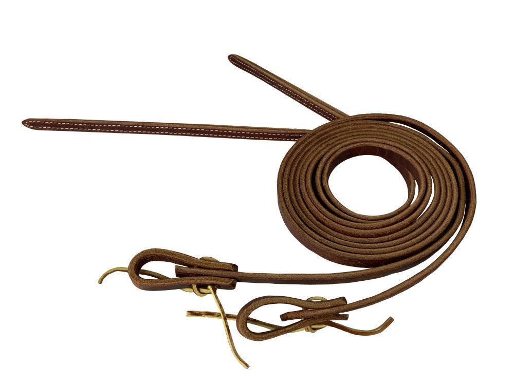 1/2" Harness Leather Weighted Split Reins