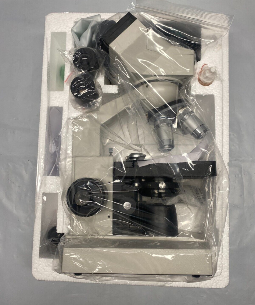 OMAX 40X-2500X Lab Binocular Compound LED Microscope M82EZ-C02