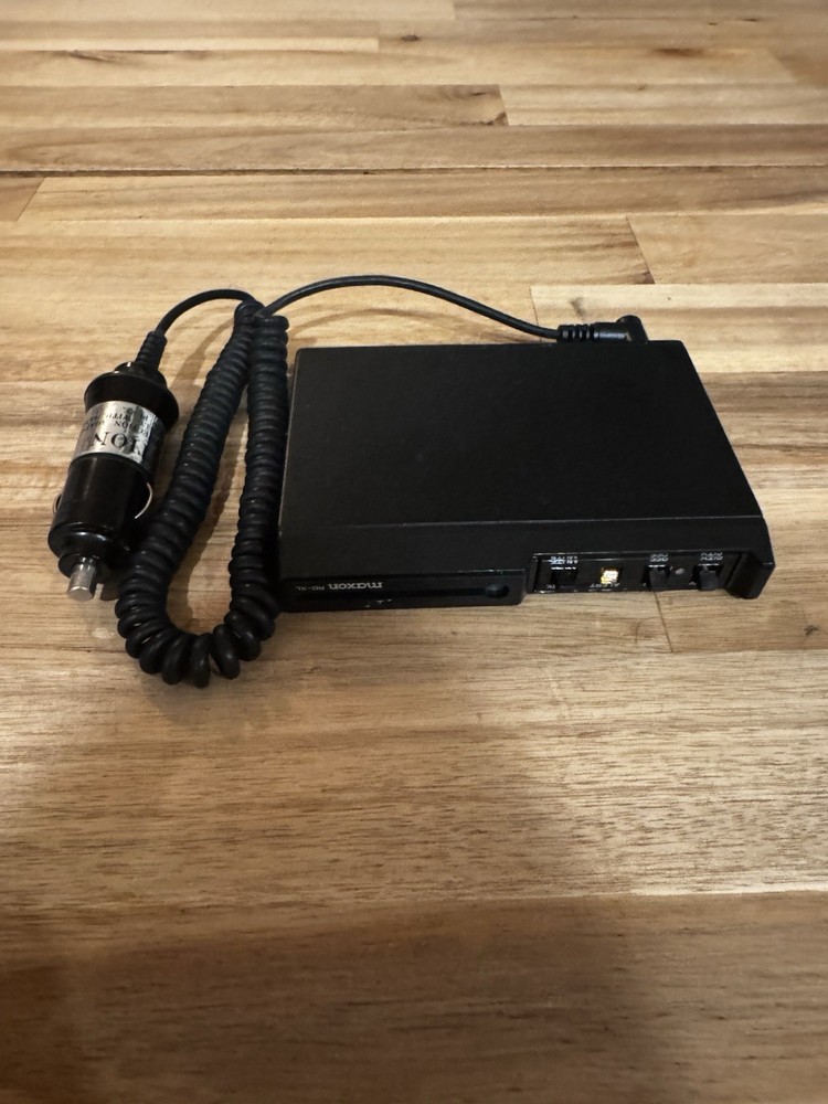 Maxon RD-XL Micro Radar Detector Tested Working With Leather Storage Bag