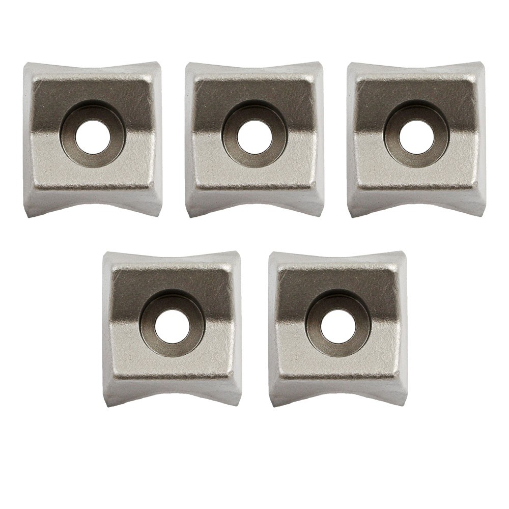 New 5Pcs Replacement For Fecon Cubit Reversible Knife Teeth US