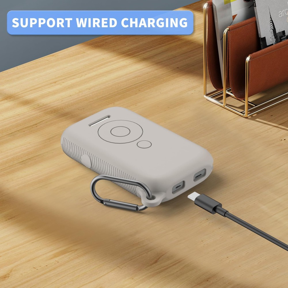 AGENTNANO Silicone Case Compatible with XREAL Beam for AIR Grey
