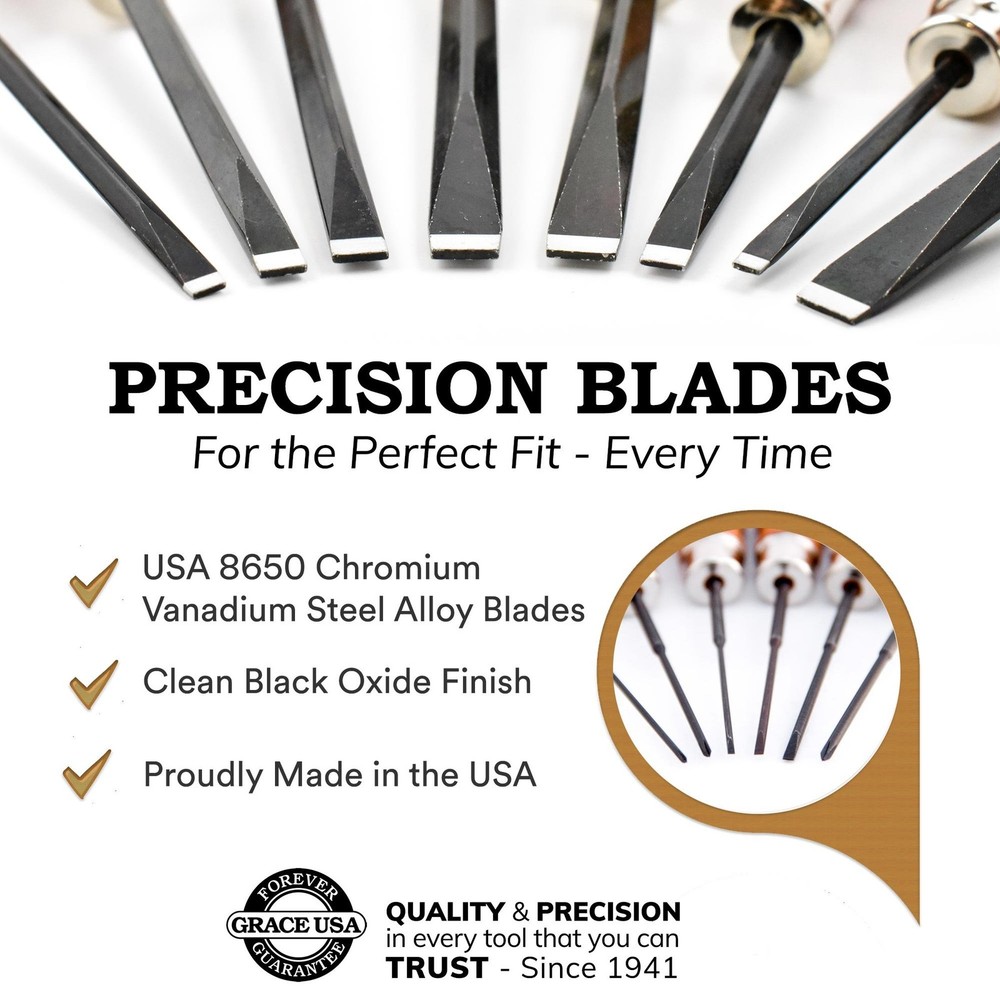 Micro Screwdriver Set - MS6 - Gunsmithing - Screwdrivers - 6 piece - Gunsmith