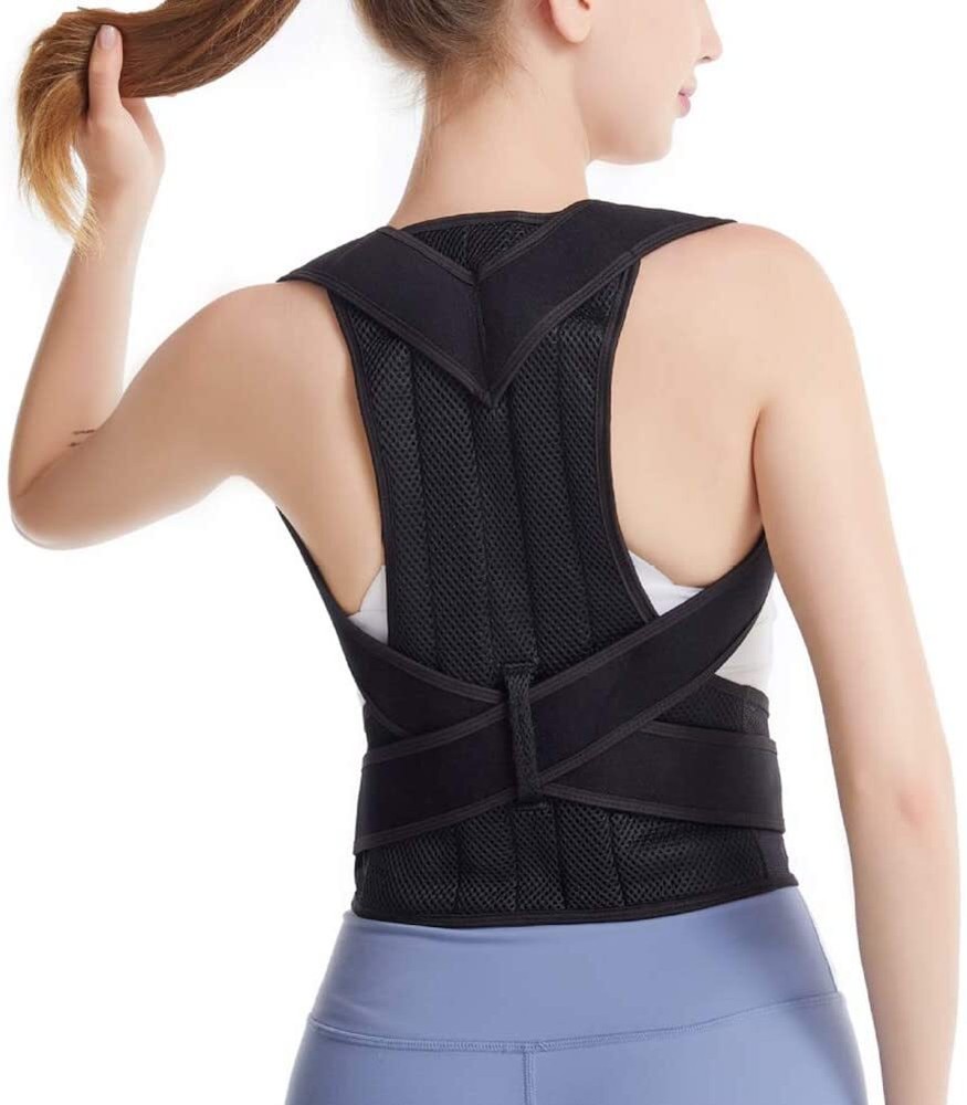 Posture Corrector Improve Thoracic Kyphosis Back Support Brace Prevent Slouching