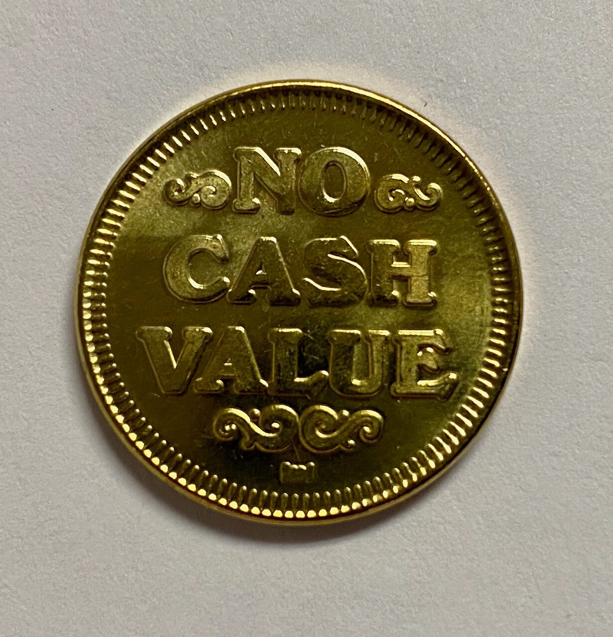 Size .900 Brass Tokens - Batting Cage Bag of 500 Tokens