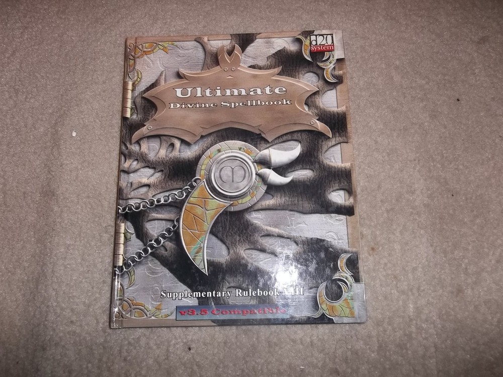 D&D D20 Mongoose Ultimate Divine Spellbook