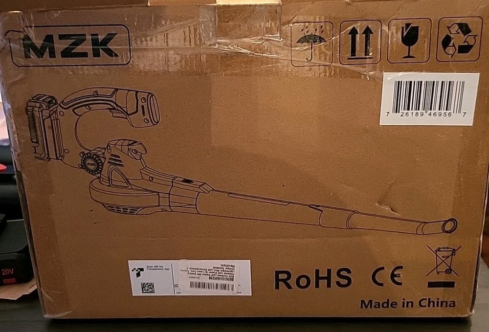 MZK Cordless Leaf Blower 20V