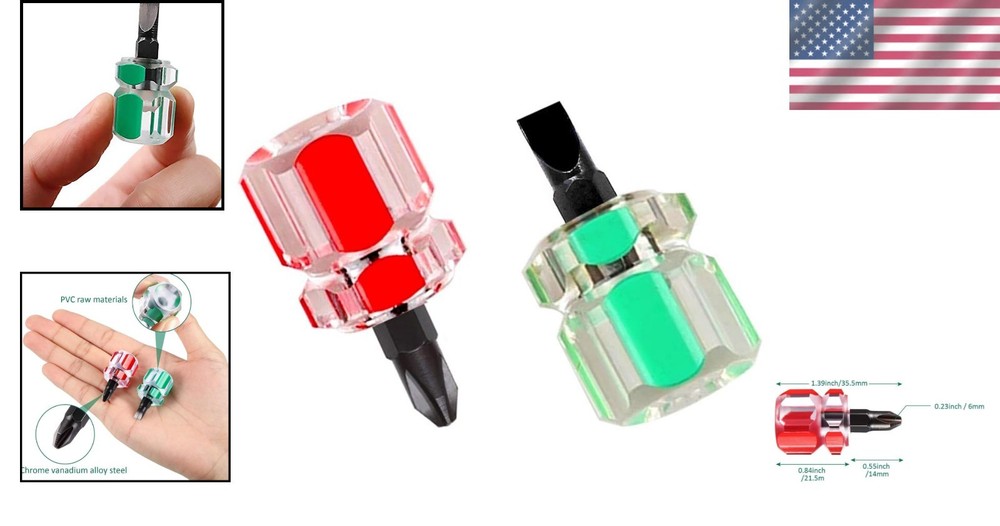 Mini Sewing Machine Tool - High-Quality Screwdriver Set with Easy-Grip Handles