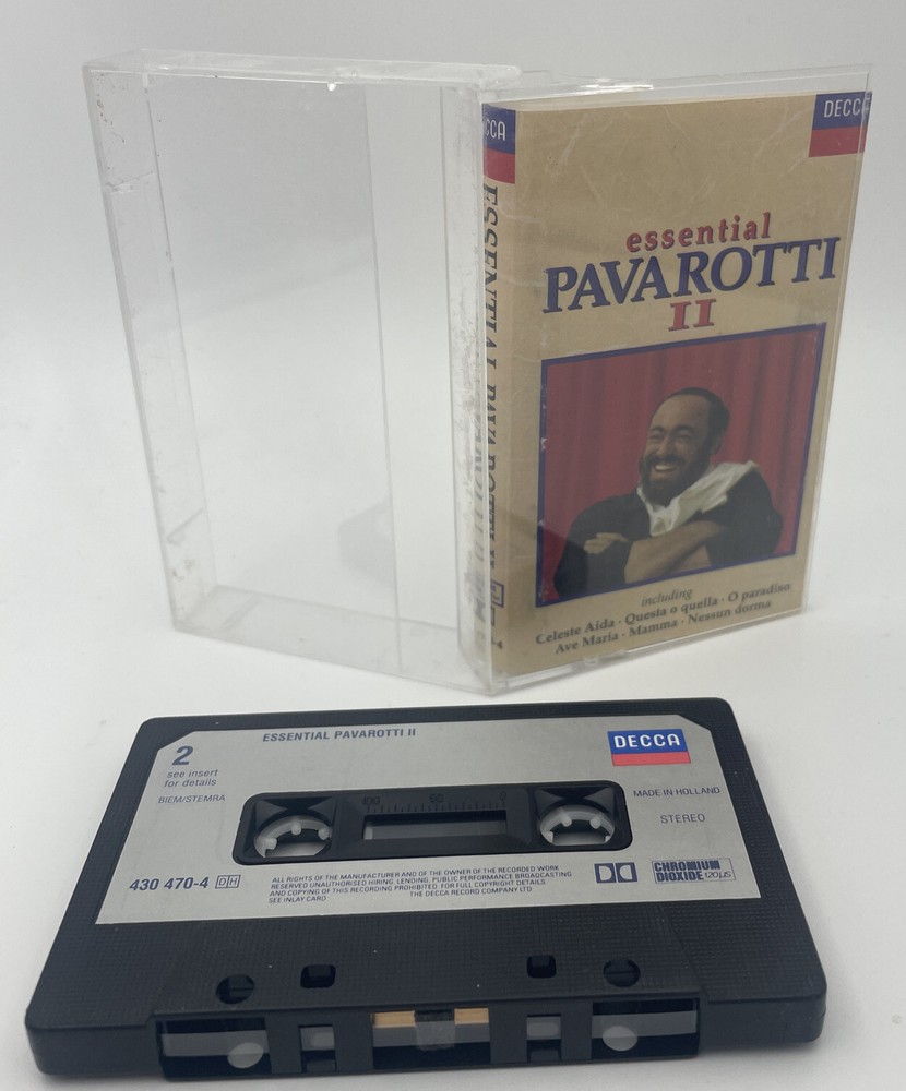 Luciano Pavarotti - Essential Pavarotti II  - CASSETTE