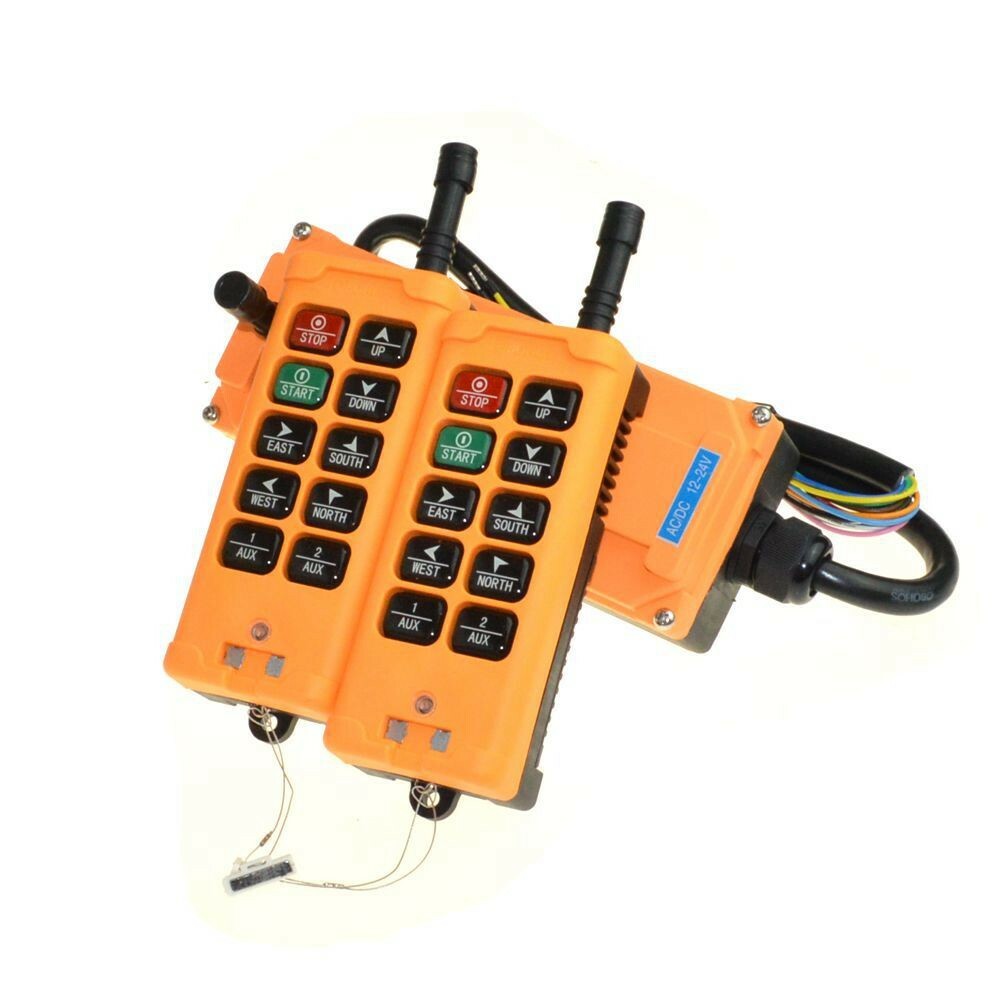 Radio Remote Controller HS-10-3 12-24VDC 10 Channels 1 Speed with 3 controllers