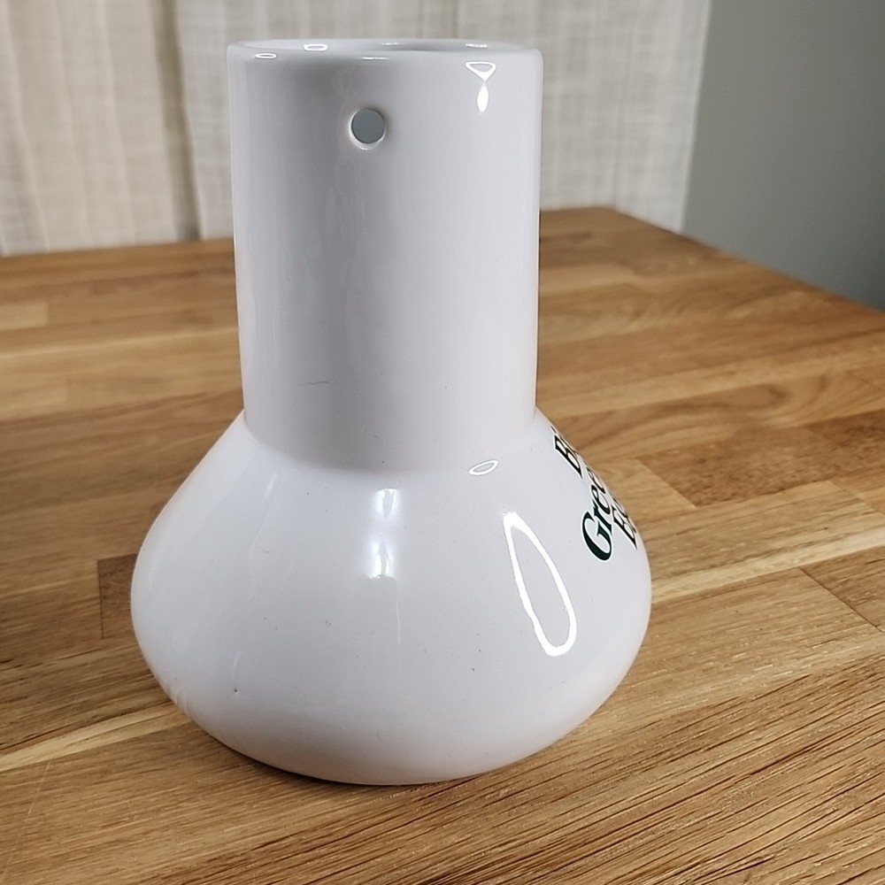 Big Green Egg Ceramic Vertical Turkey Roaster NEW OPEN BOX