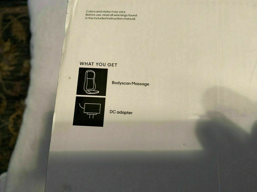 Sharper Image BodyScan Seat Topper