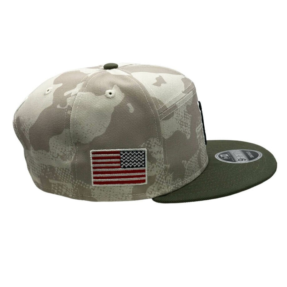 Authentic MLB Detroit Tigers Armed Forces 9FIFTY Adjustable SnapBack New Era Cap