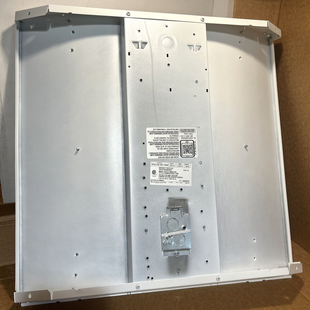 Lithonia Lighting Dimmable LED Recessed Troffer In Ceiling Light 2 ft x 2 ft