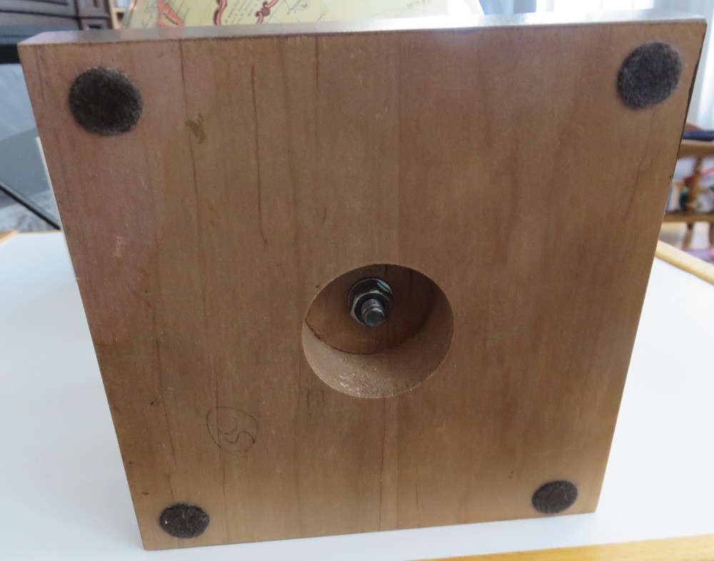 Replogle Wood Desk Globe - Thermometer, Barometer, & Hygrometer - Marked "Fedex"