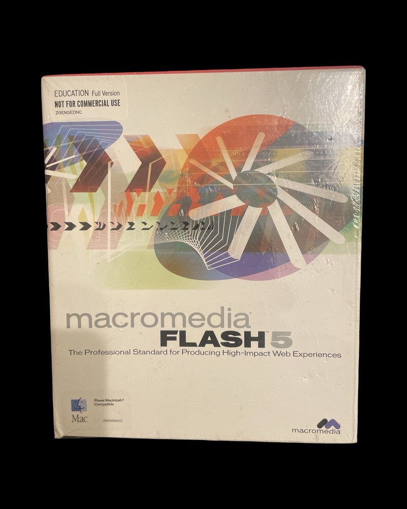 Macromedia Flash 5 for Macintosh  NEW