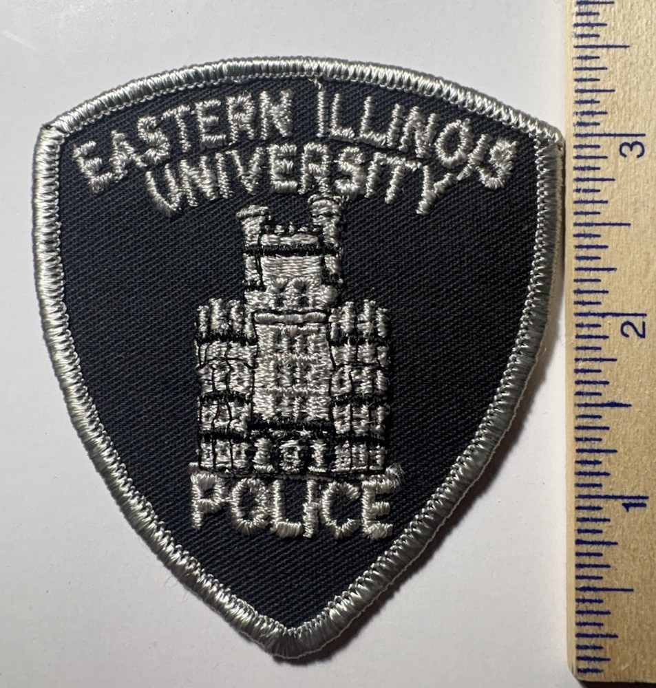 Eastern Illinois University Police Patch ~ Approx 3”
