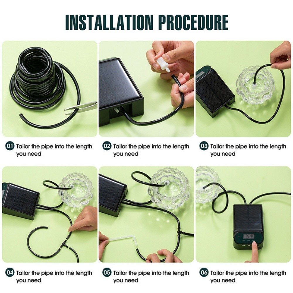 Solar Irrigation System Plant Watering Automatic System Set new