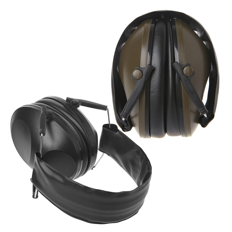 Foldable Ear Muff for Sleep Noise Cancelling Soft Reusable Headsets for Work