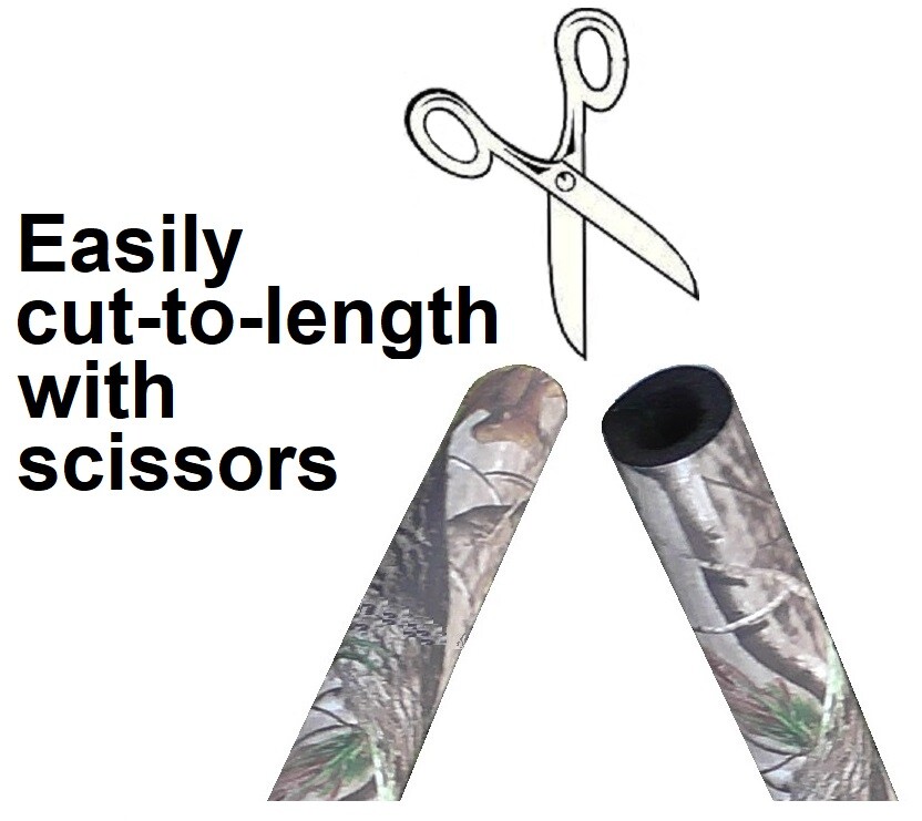 XL Tree Stand Rail Pads, Shooting Rail Pads Size XL- Timber Camo - Made in USA