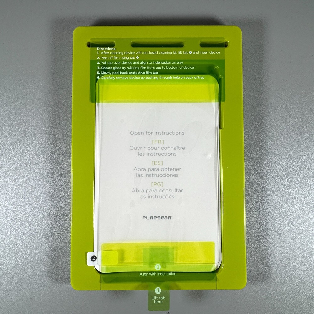 Pure Gear Screen Protector for Verizon Ellipsis 8 | HD Clear | Alignment Tray